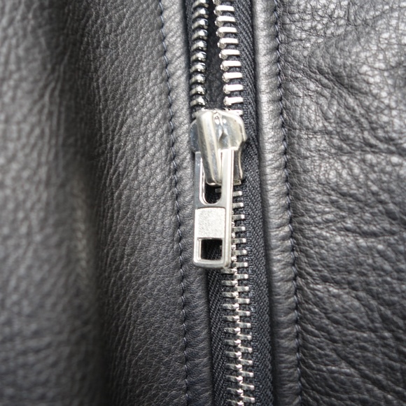 Rick Owens 2014 Stooges Heavy Calf Leather Jacket LCW - Picture 10 of 15